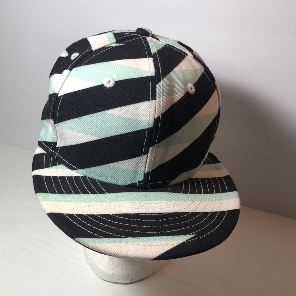 Kenzo x New Era Cap 59fifty White/Black/Mint Size 7  1/8
